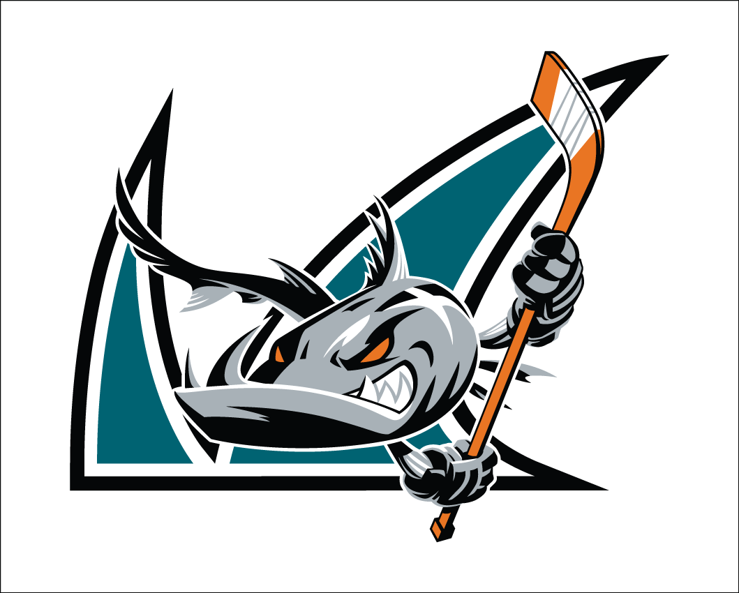 San Jose Barracuda 2015-2018 Jersey Logo v2 iron on heat transfer